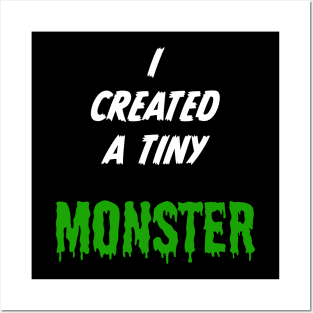 Tiny Monster Posters and Art